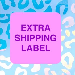 EXTRA SHIPPING LABEL